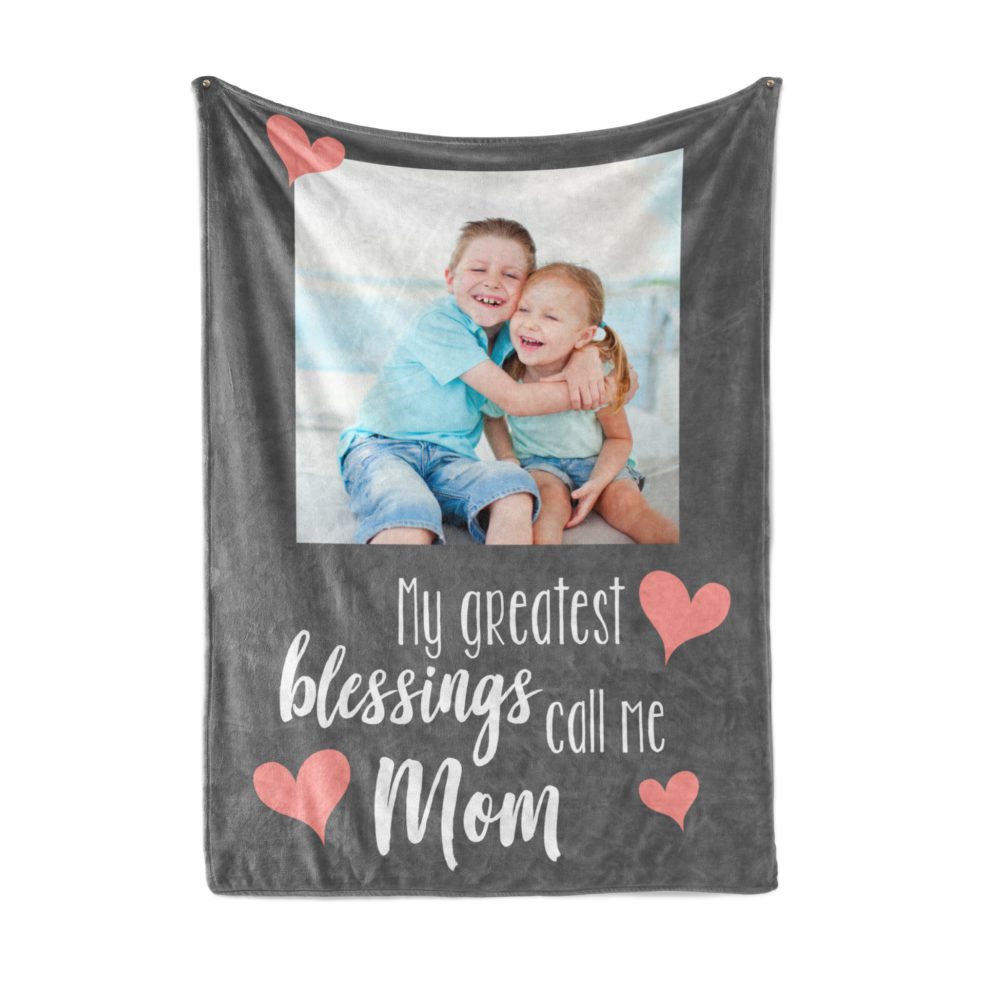 Custom Photo Blanket For Mom