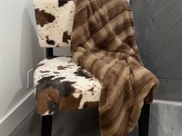 Luxe Cuddle Vienna Pecan 50"x60" Adult Minky Blanket