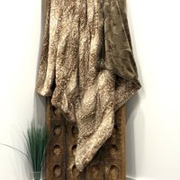 Fawn Latte Luxe Minky Blanket
