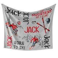 Personalized Skiing Blanket