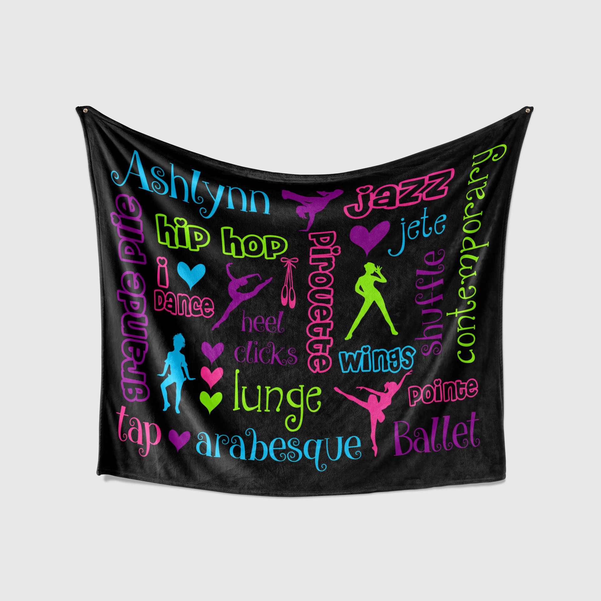 Personalized Dance Blanket