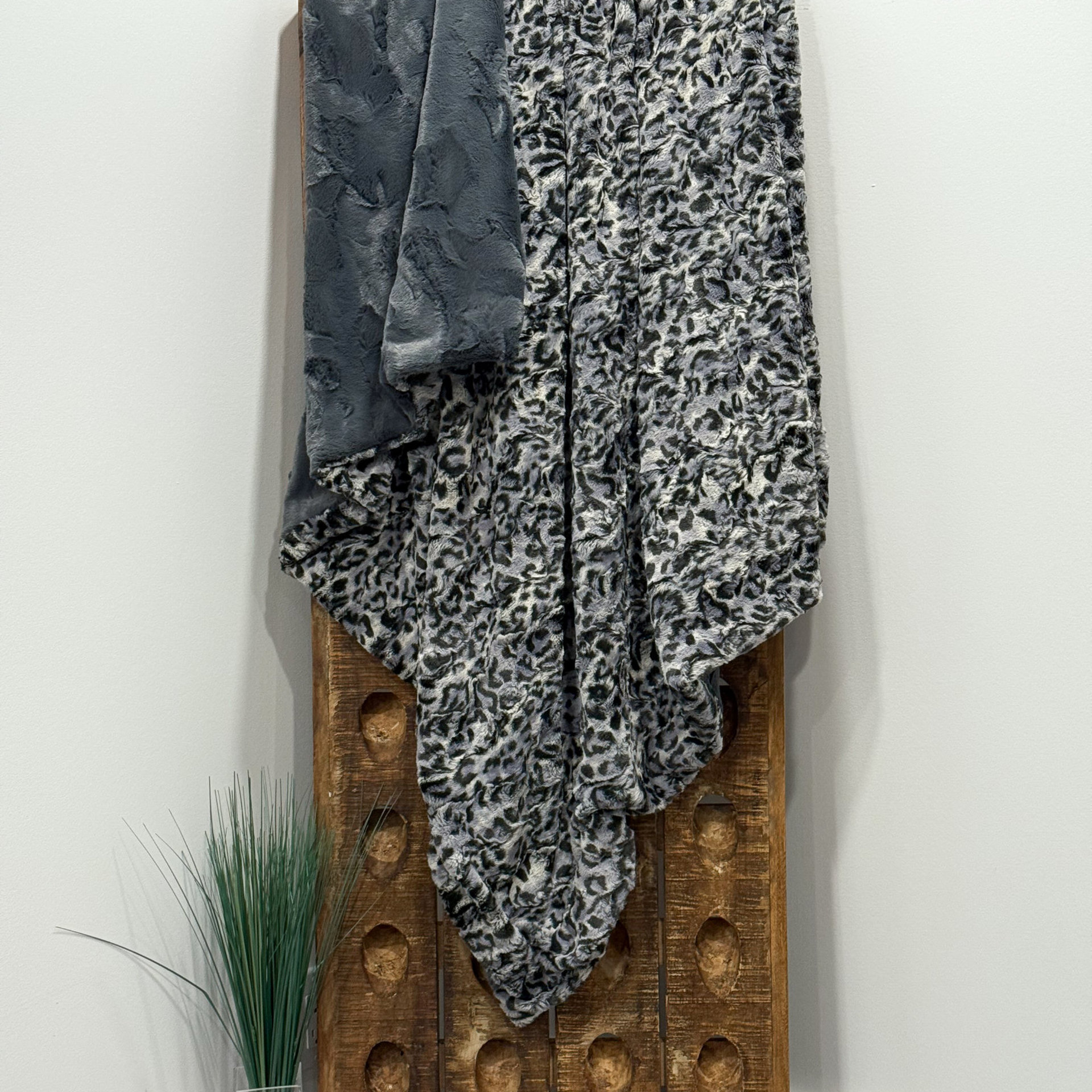 Bobcat Luxe Minky Blanket